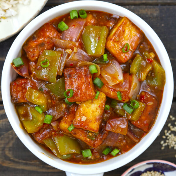 Chilli Paneer Half (Oasis)