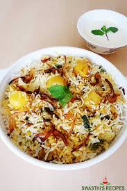 Alu Biryani (Sahi Biryani)
